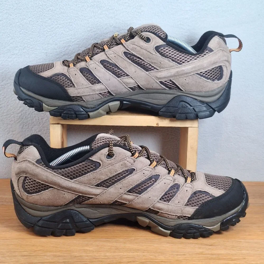 Merrell Moab 2 Men's 11.5 Hiking Shoes Brown Leather Casual Outdoor